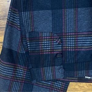 Fashion Nova Multicolor Plaid Career Pants